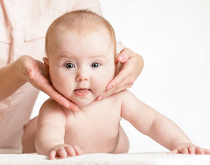 массаж головы новорожденному