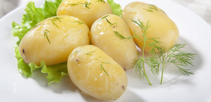 отварной картофель