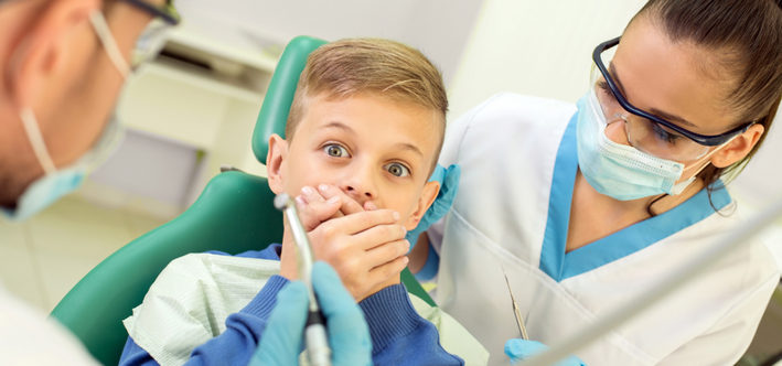 ребенок боится лечить зубы