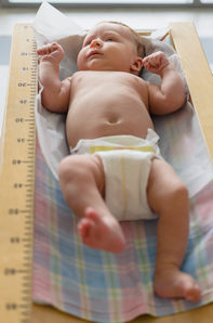 измерение роста новорожденного
