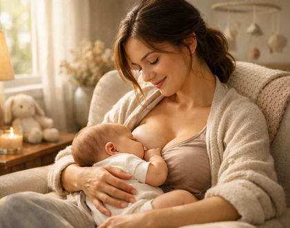 мама кормит грудью