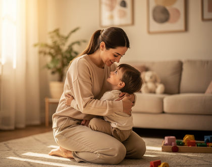 мама с ребенком